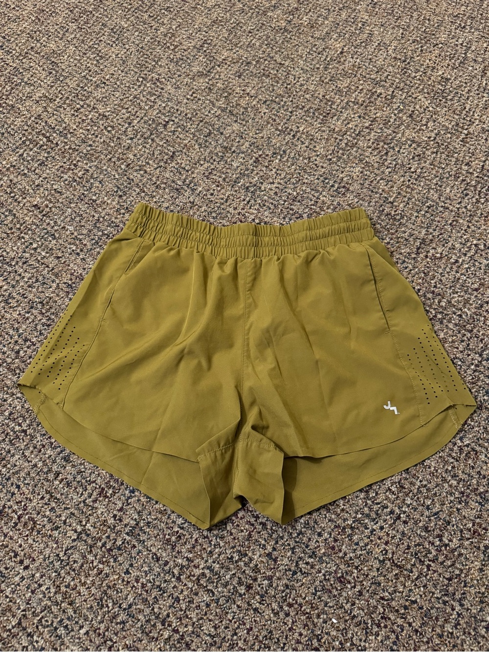 JoyLab Olive Green Athletic Running Shorts